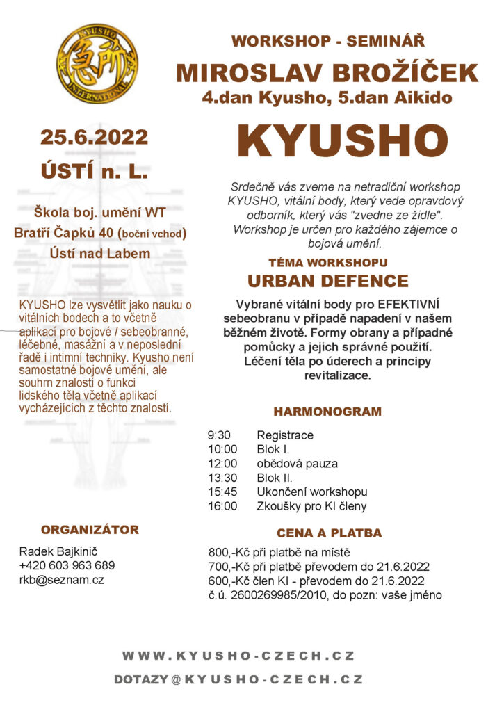 Kyusho seminář - Ústí nad Labem